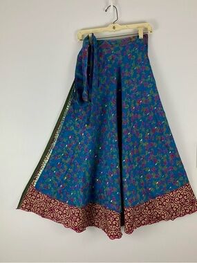 Reversible Maxi Wrap Skirt